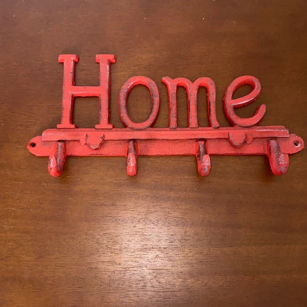 Home key holder sign